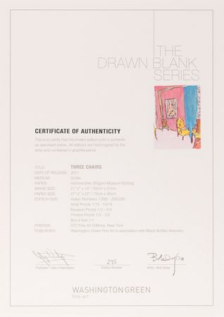 Lot #3203 Bob Dylan Suite of (8) Signed Giclee Prints - 'Drawn Blank, 2011' (Ltd. Ed. #295/295) - Image 26