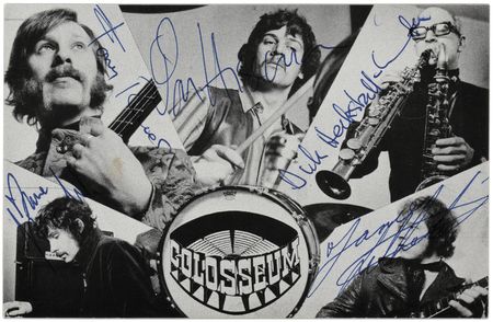 Lot #3434 Colosseum Signed Promotional Card - Image 1