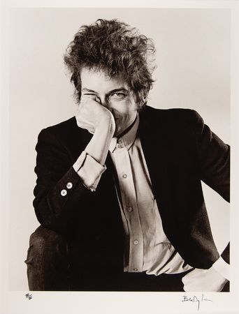 Lot #3221 Bob Dylan Oversized Signed Photograph (Ltd. Ed. #IV/IV) - Biograph, 1965 - Image 3