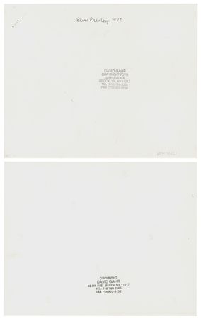 Lot #3387 Elvis Presely and Colonel Tom Parker (2) Original Photographs by David Gahr - Image 2