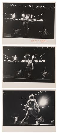 Lot #3546 Bruce Springsteen (3) Oversized Original Photographs by David Gahr - Image 1