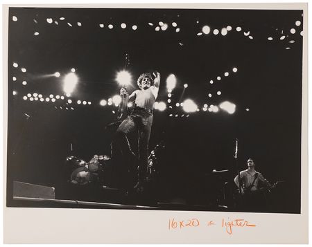 Lot #3546 Bruce Springsteen (3) Oversized Original Photographs by David Gahr - Image 2