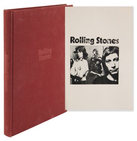 Lot #3264 Rolling Stones Limited Edition Book (1972), Bound Especially for Friends (Ltd. Ed. #150/200) - Image 1