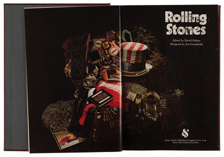 Lot #3264 Rolling Stones Limited Edition Book (1972), Bound Especially for Friends (Ltd. Ed. #150/200) - Image 2