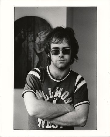 Lot #3523 Elton John Original Photograph by David Gahr - Image 1