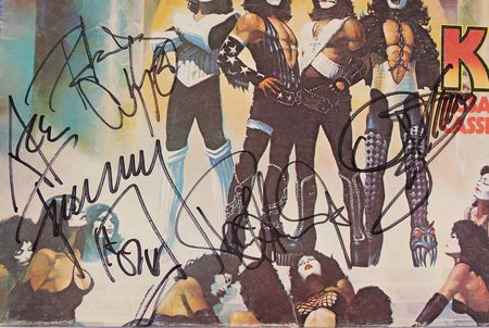 Lot #3524 KISS Signed Jigsaw Puzzle - Image 2