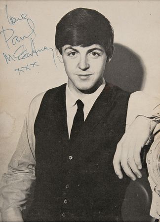 Lot #3007 Beatles (4) Signed Photographs - A Rare Single-Signed, Uninscribed Quartet - Image 3