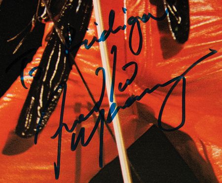 Lot #3357 Freddie Mercury Signed Magazine Centerfold Photograph - Image 2