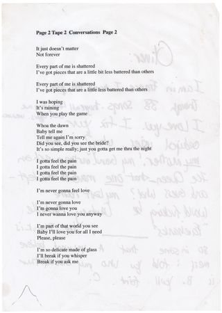 Lot #3681 Courtney Love Autograph Letter Signed to Filmmaker Oliver Stone - Image 2