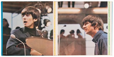 Lot #3069 Beatles Please Please Me Japanese Dark Red Stereo Promo White-Label Vinyl Test Pressing (Odeon, OP-7548) - Image 4