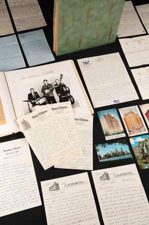 Lot #3395 Buddy Holly: Joe Mauldin Archive of (19) Early Letters and Postcards Dated to The Crickets' 1957-1958 Concert Tours - 