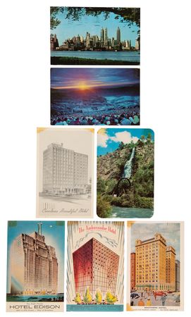 Lot #3395 Buddy Holly: Joe Mauldin Archive of (19) Early Letters and Postcards Dated to The Crickets' 1957-1958 Concert Tours - 