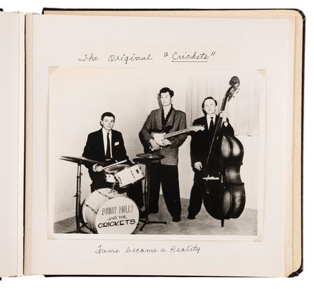 Lot #3395 Buddy Holly: Joe Mauldin Archive of (19) Early Letters and Postcards Dated to The Crickets' 1957-1958 Concert Tours - 