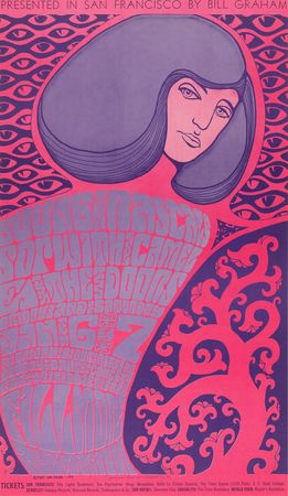 Lot #3303 The Doors 1967 Fillmore Concert Poster