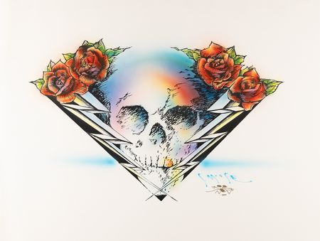 Lot #3332 Stanley Mouse Signed Airbrush Artwork