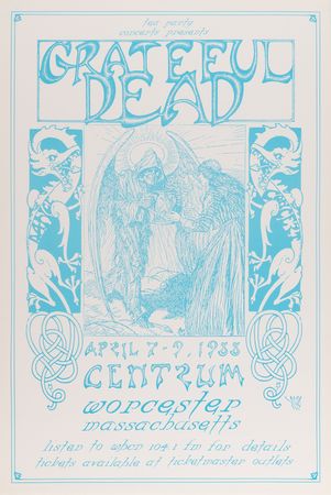 Lot #3322 Grateful Dead 1988 Worcester Centrum