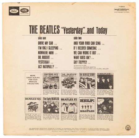 Lot #3071 Beatles 'First State' Butcher Cover Album - Yesterday and Today (Mono) - Image 2