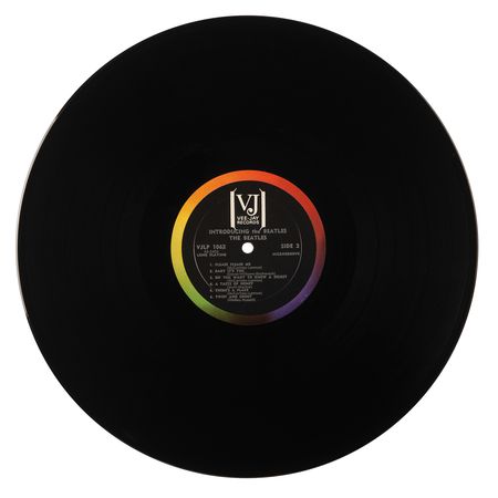 Lot #3066 The Beatles vs. The Four Seasons LP - Mono in Shrinkwrap (Vee-Jay DX-30, 1964) - Image 4