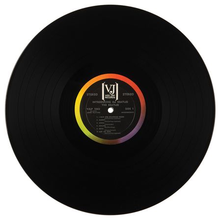 Lot #3067 The Beatles vs. The Four Seasons LP - Stereo (Vee-Jay DXS-30, 1964) - Image 4