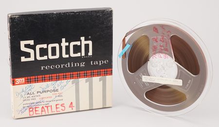 Lot #3073 Beatles Unaired Interview Tape with Derek Taylor - (Recorded by Dave Hull on the Set of Help!, Bahamas, 1965) - Image 1