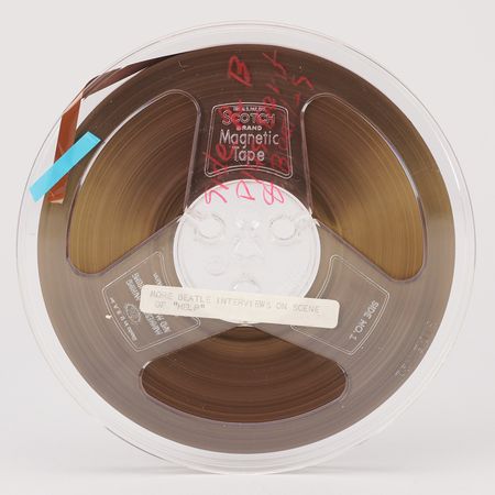 Lot #3073 Beatles Unaired Interview Tape with Derek Taylor - (Recorded by Dave Hull on the Set of Help!, Bahamas, 1965) - Image 2