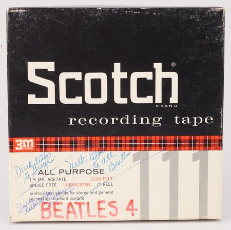 Lot #3073 Beatles Unaired Interview Tape with Derek Taylor - (Recorded by Dave Hull on the Set of Help!, Bahamas, 1965) - Image 3