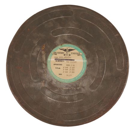Lot #3084 Beatles Cartoon B&W 16mm Film Reel by King Features Syndicate with (7) Shows - Image 2