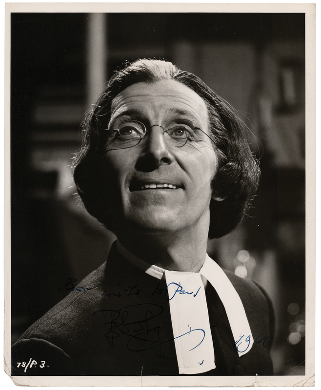 Lot 561 Peter Cushing Signed Photograph