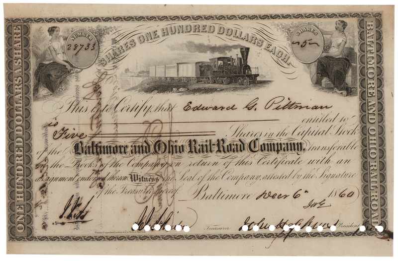 Lot 144 Johns Hopkins Document Signed
