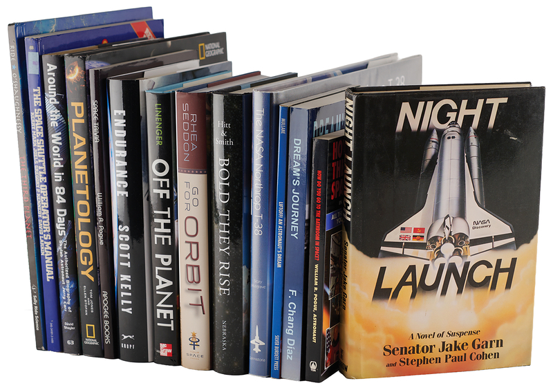 Lot 231 Space Shuttle Astronauts (14) Signed Books