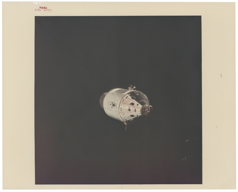Lot 202 Apollo 9 Original 'Type 1' Photograph - Command Module Gumdrop
