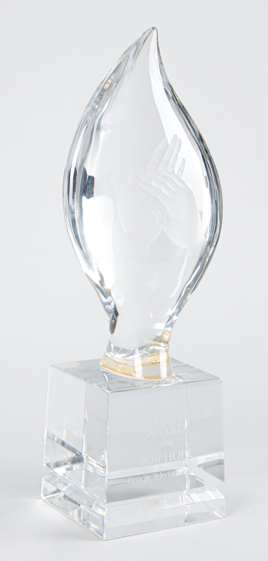 Lot 518 Bob Hope 1980 People's Choice Award for 'Favorite Television Special'
