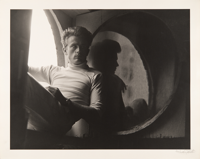 Lot 564 James Dean Oversized Original Photograph by Roy Schatt