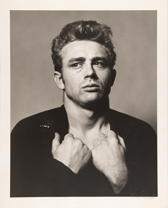 Lot 567 James Dean Oversized Original Photograph by Roy Schatt