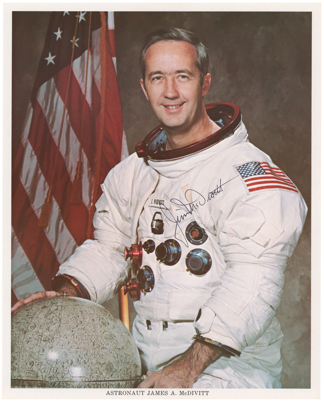 Lot 223 Jim McDivitt Signed Photograph