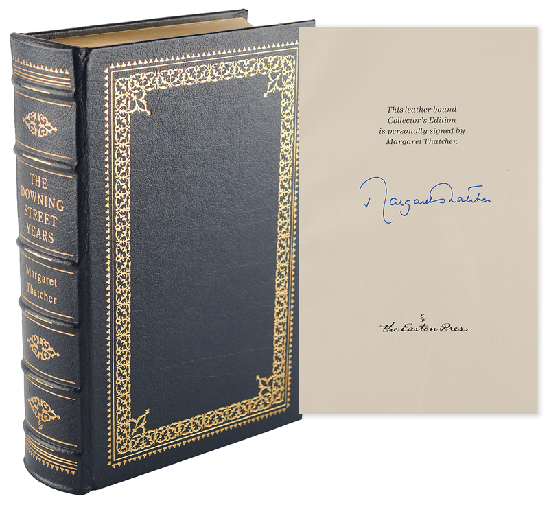 Lot 164 Margaret Thatcher Signed Book - The Downing Street Years