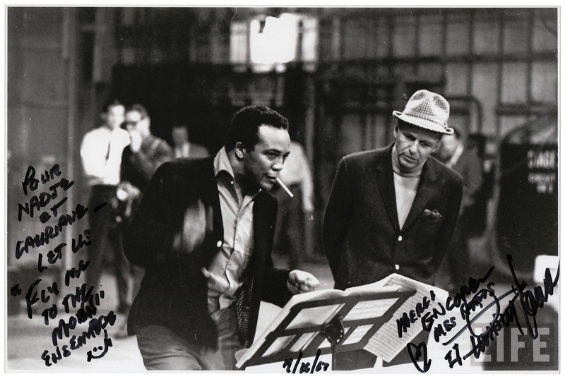 Lot 447 Quincy Jones Signed Photograph