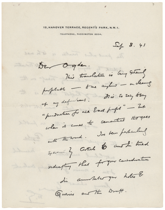 Lot 389 H. G. Wells Autograph Letter Signed on a Universal Declaration of Rights