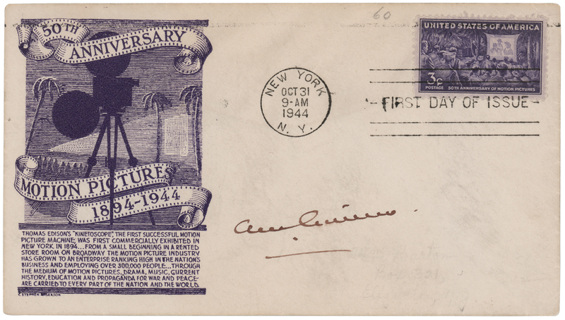 Lot 637 Star Wars: Alec Guinness Signed First Day Cover