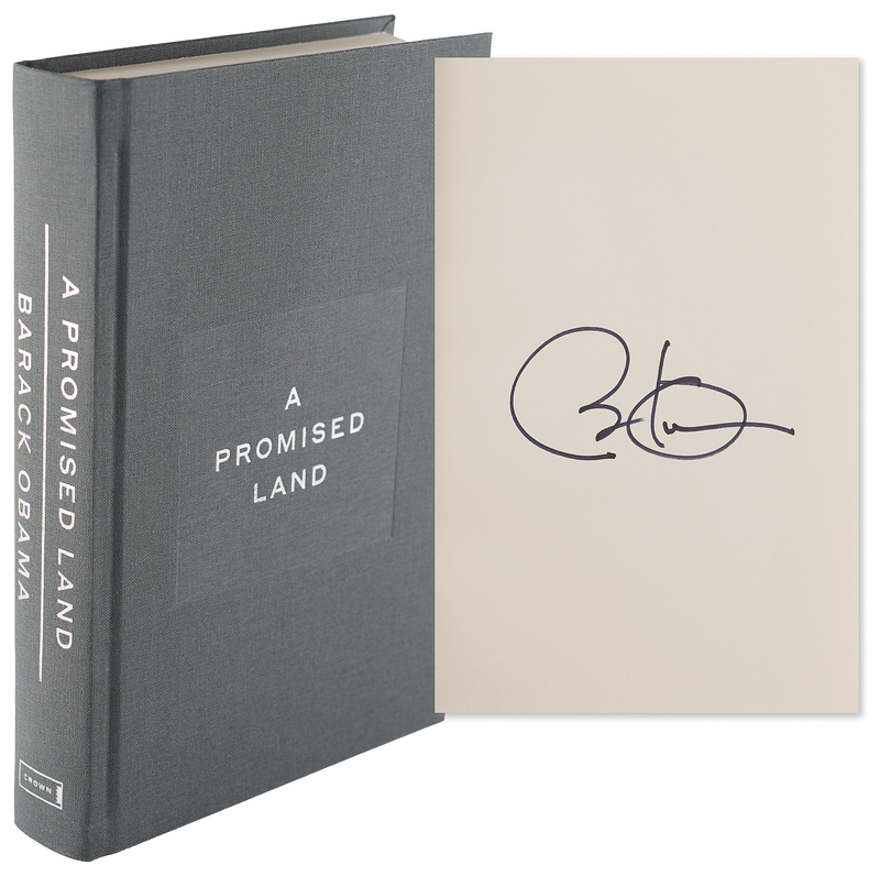 Lot 59 Barack Obama Signed Book - A Promised Land