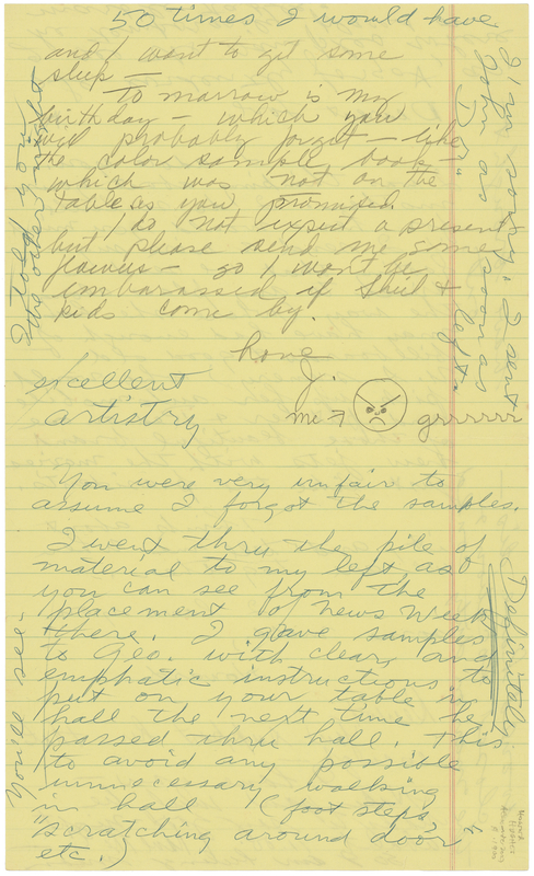 Lot 102 Howard Hughes Autograph Letter Signed to His Wife, Jean Peters, Offering Her Mother a ride on 