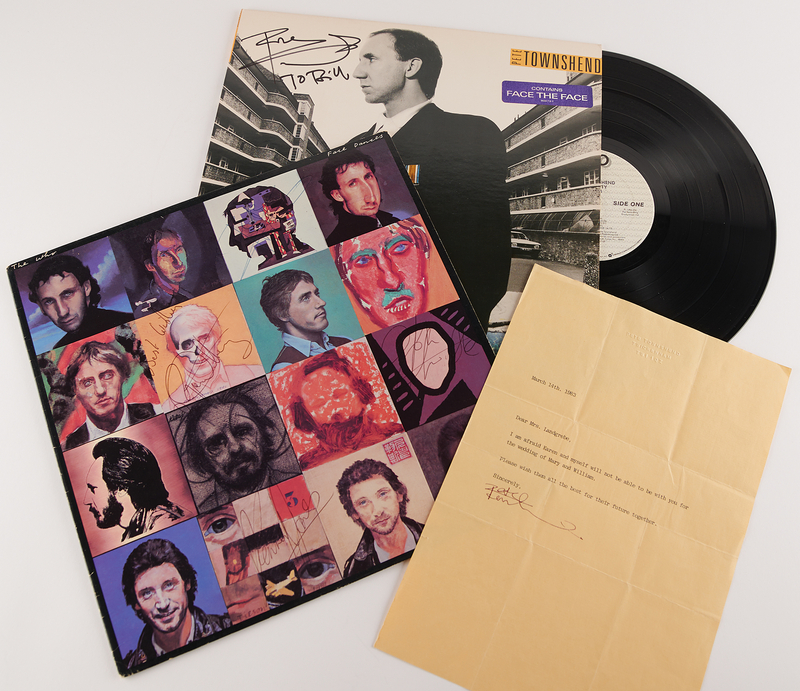 Lot 506 The Who (3) Signed Items