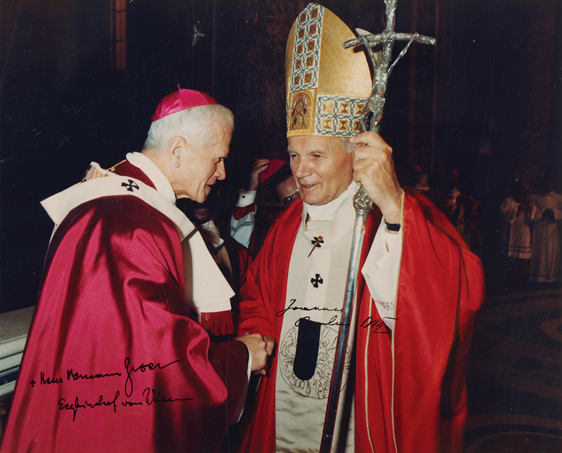 Lot 152 Pope John Paul II Signed Photograph