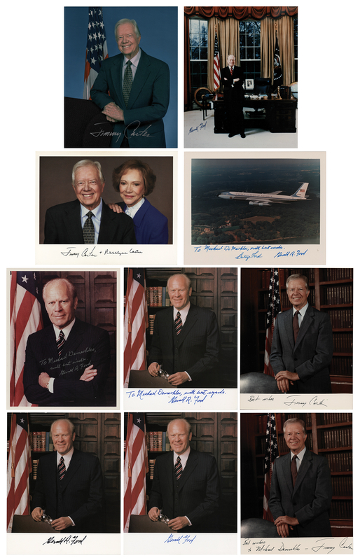 Lot 34 Carters and Fords (10) Signed Photographs