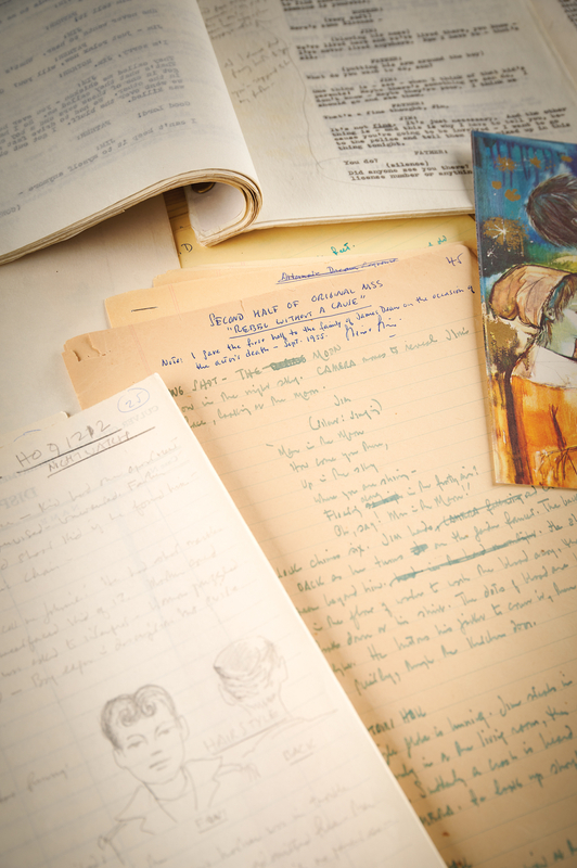 Lot 524 Rebel Without a Cause Archive with (400+) Early Draft Pages and Scenes, Highlighted by (95) Pages of Stewart Stern?s Original Handwritten First Draft Screenplay