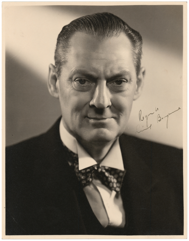 Lot 543 Lionel Barrymore Signed Photograph