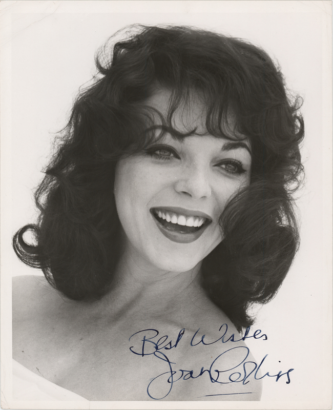 Lot 556 Joan Collins Signed Photograph