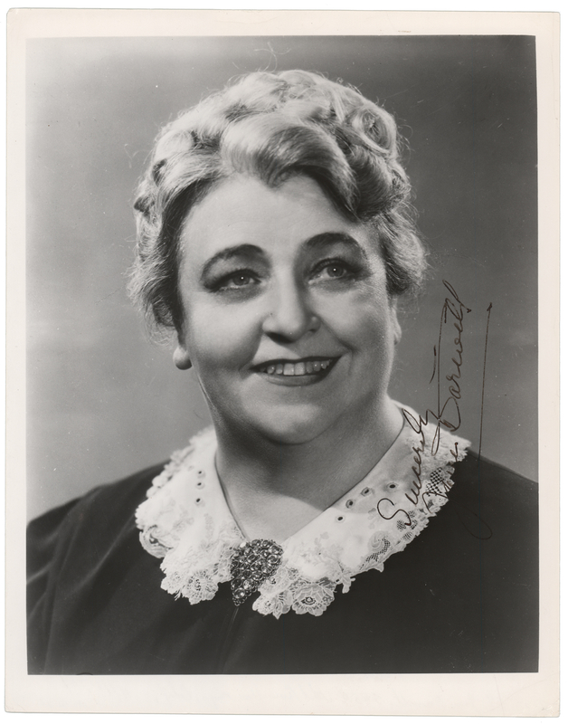 Lot 562 Jane Darwell Signed Photograph