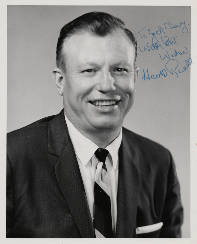 Lot 628 Harold Russell Signed Photograph