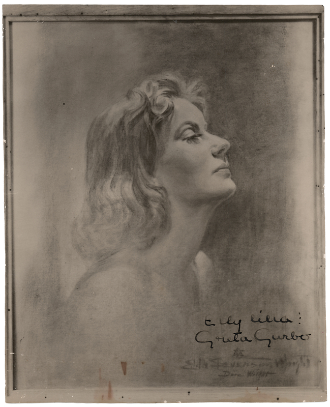 Lot 515 Greta Garbo Signed Photograph